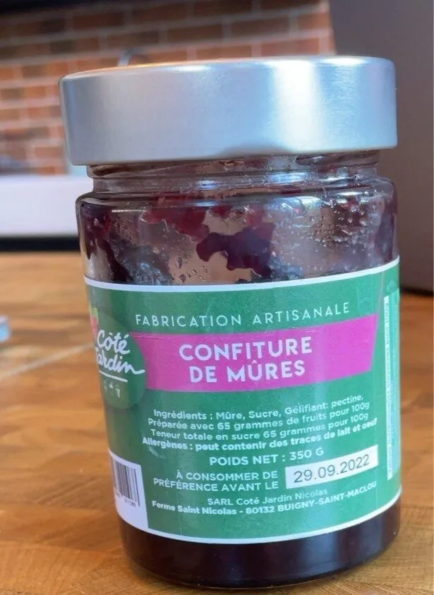 Confiture de mures