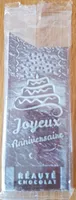 Carte Message Décorée Joyeux Anniversaire Chocolat au Lait