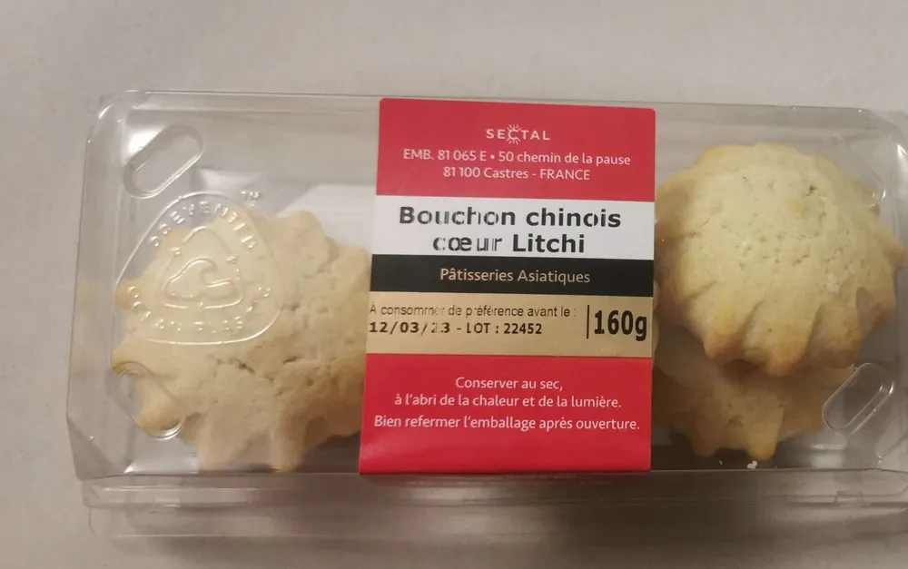 Bouchon chinois cœur litchi