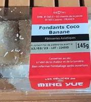 Fondants coco banane