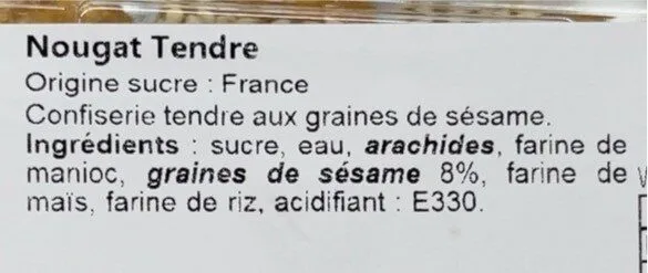 Nougat Tendre