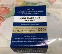 Mini makeout sésame