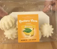 Rochers coco fourrés banane