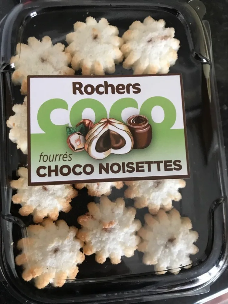 Rochers Coco Fourrés Choco-Noisettes