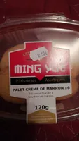 Biscuits palets crème de marron Les Délices Ming Yue