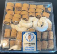 Assortiment de pâtisseries orientales