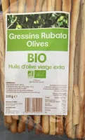 Gressins rubata olives