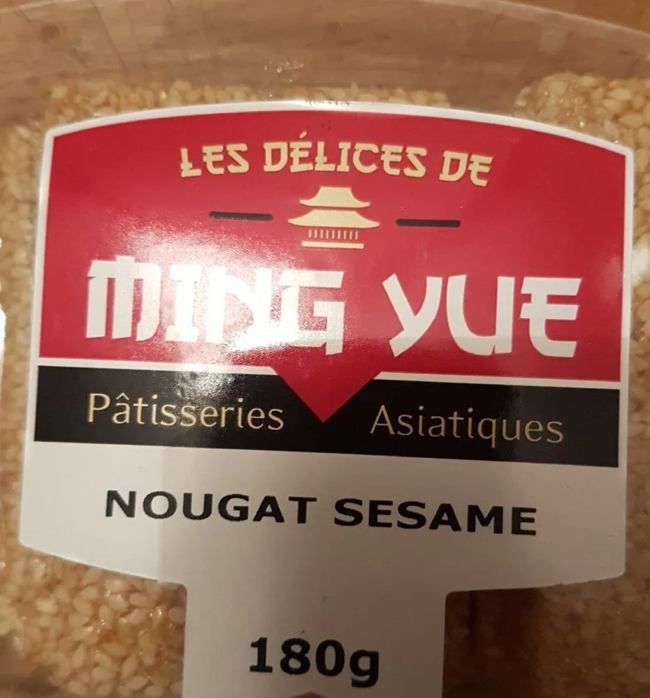 Nougat sesame asiatique