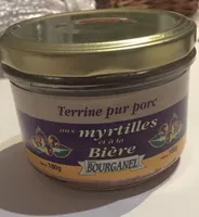 Terrine pur porc aux myrtilles et à la bière