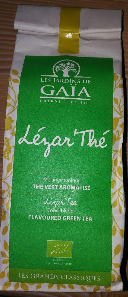 Thé Vert aromatisé Lézar'Thé 100g