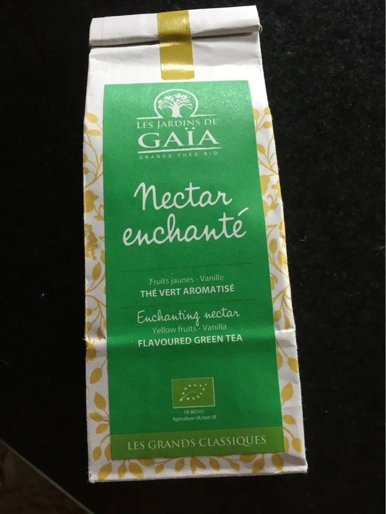Thé vert nectar enchanté
