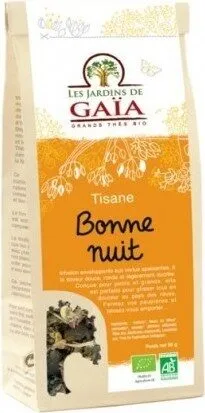 Tisane Bonne Nuit Bio - Sachet 50 G - Les Jardins De Gaïa