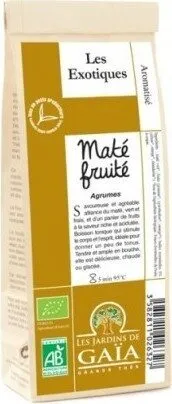 Maté Fruité Bio - 100 G - Les Jardins De Gaïa