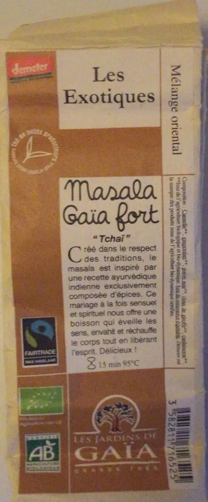 Masala Gaïa Fort Bio
