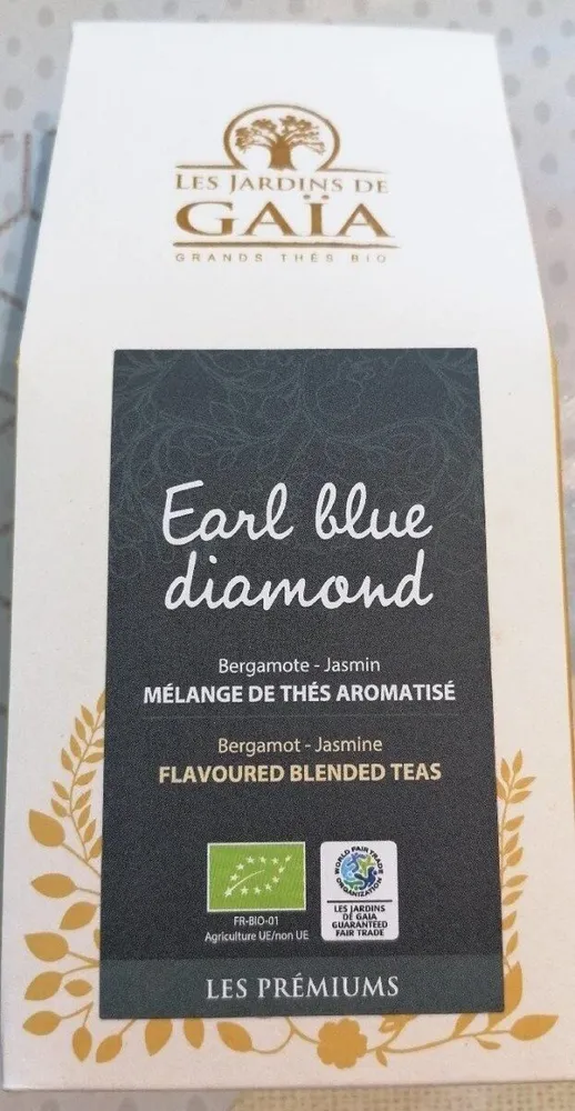 Thé Noir Parfumé - Earl Blue Diamand - Bergamot?