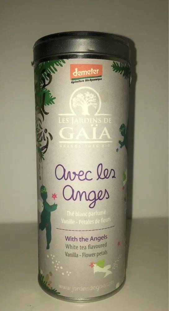 Thé Blanc Avec Les Anges Bio - Tube 50 g - Les Jardins De Gaïa