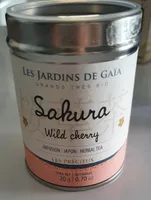 Thé wild cherry jardin de gaïa