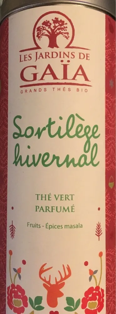 Thé vert sortilège hivernal