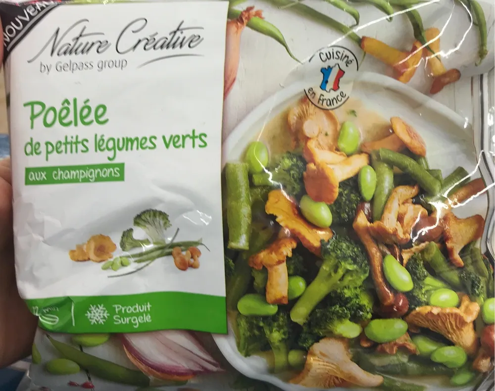 Poelee legumes verts