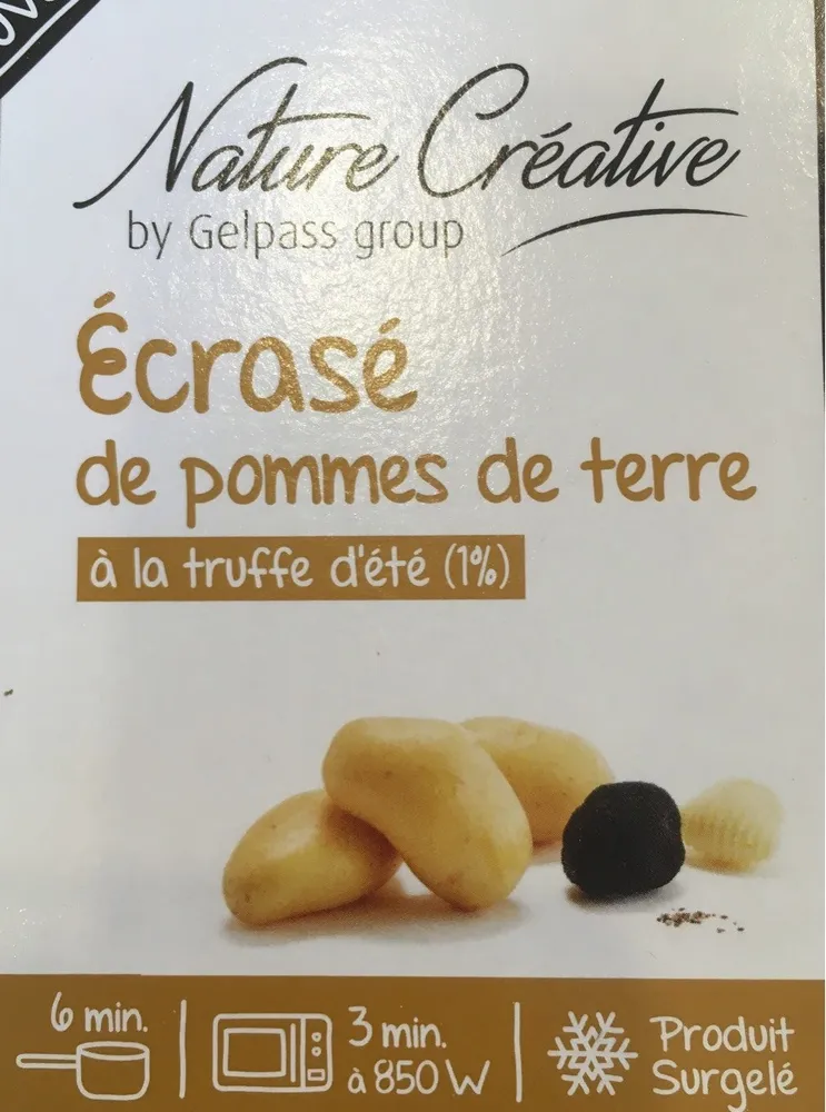 Ecrasé de pomme de terre à la truffe d'été