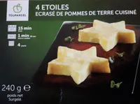 Écrasé de pomme de terre cuisiné