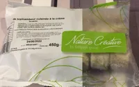 Purée de topinambour à la créme