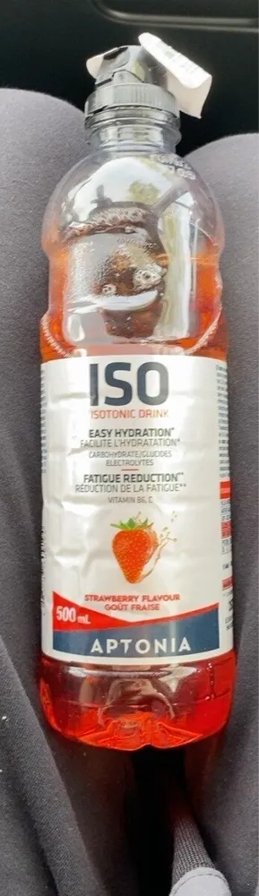 Isotonic drink strawberry flavor
