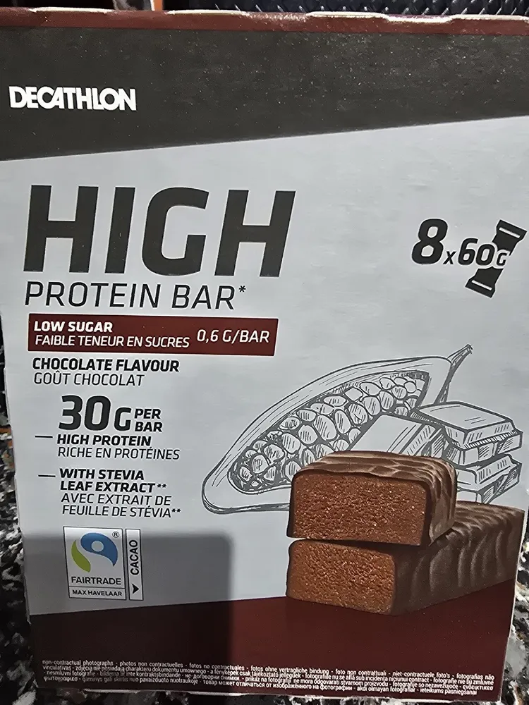 High protein bar