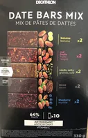Mix energy date bars x10