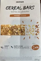 Barres de céréales caramel Decathlon