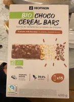 Bio choco cereal bars