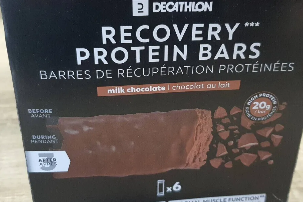 Recovery protein bar chocolat x6