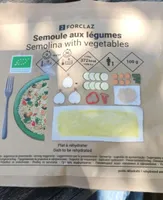 Semoule aux légumes