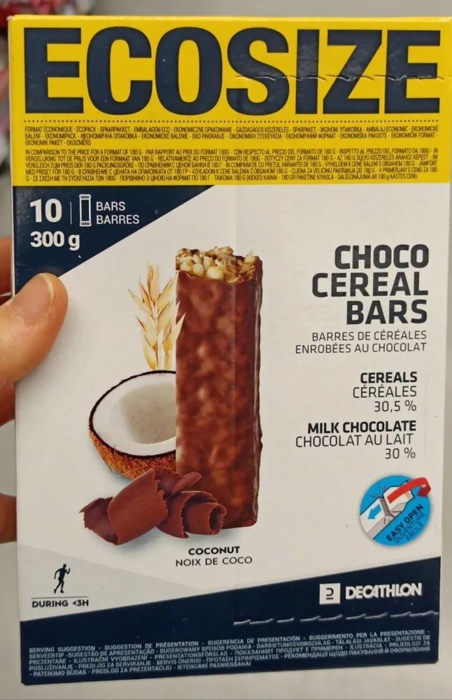 Choco cereal bars