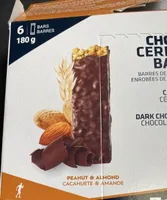 DARK CHOCOLATE CEREAL BARS PEANUT & ALMOND