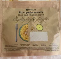 Riz et poulet au curry