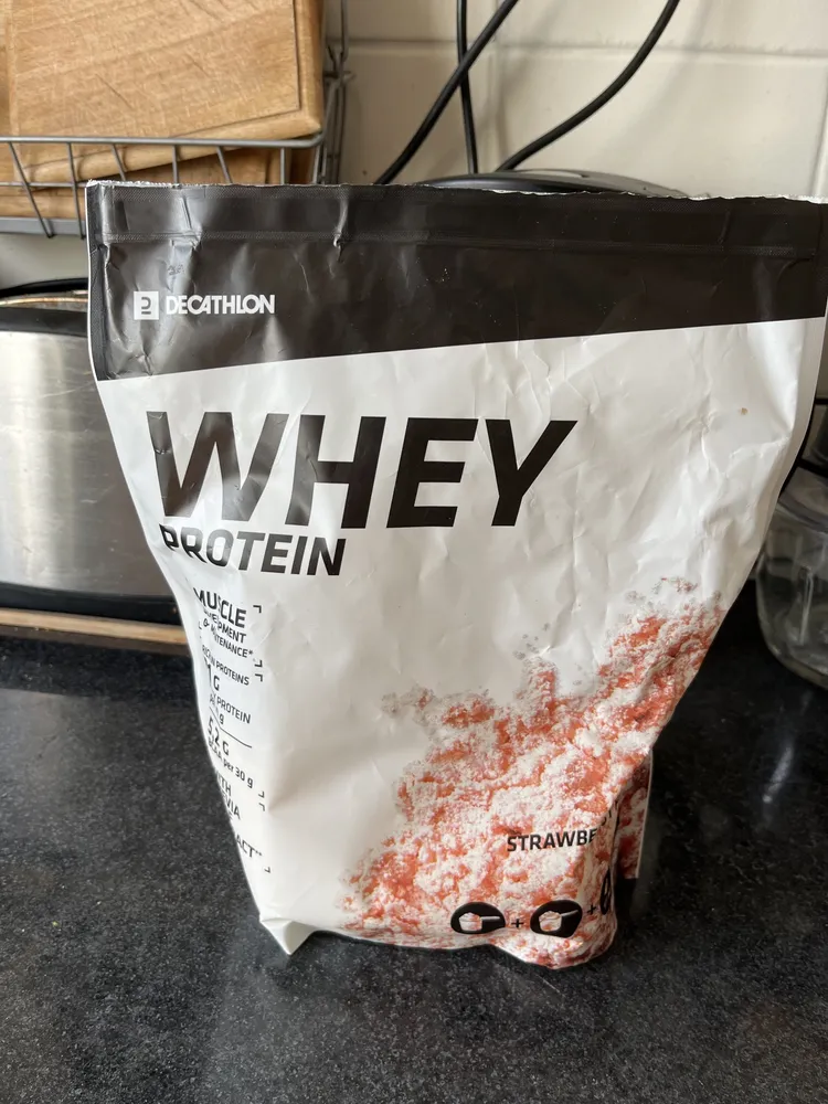 Whey protein fraise