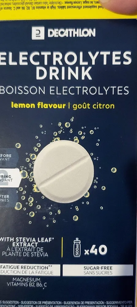 Electrolyte Tabs x40 - Lemon