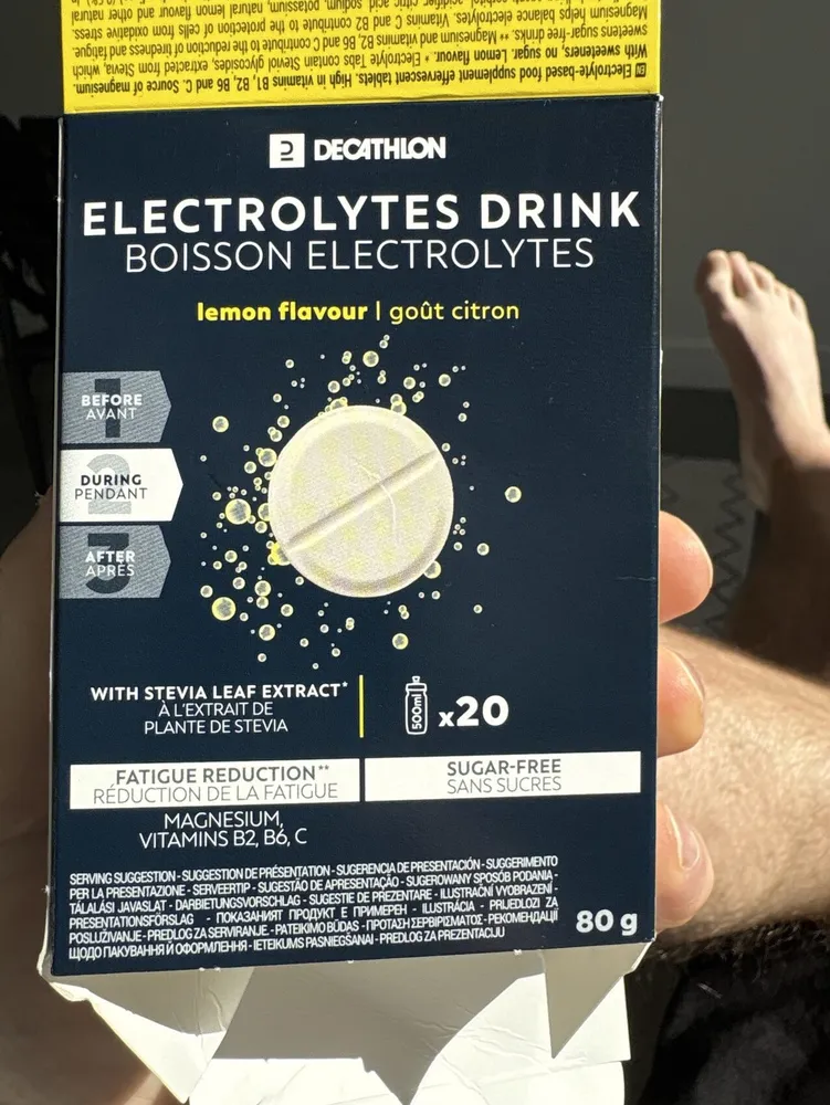 Electrolytes Drink Lemon Flavour