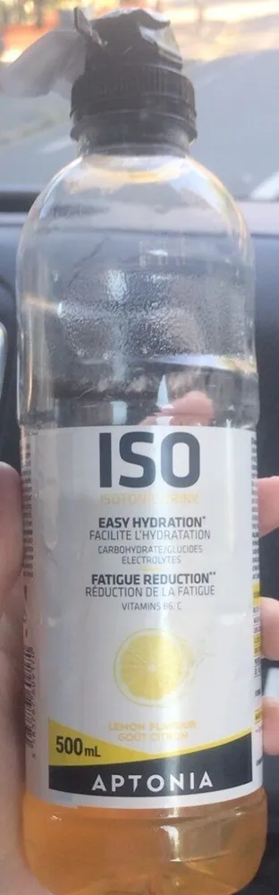 Isotonic drink lemon