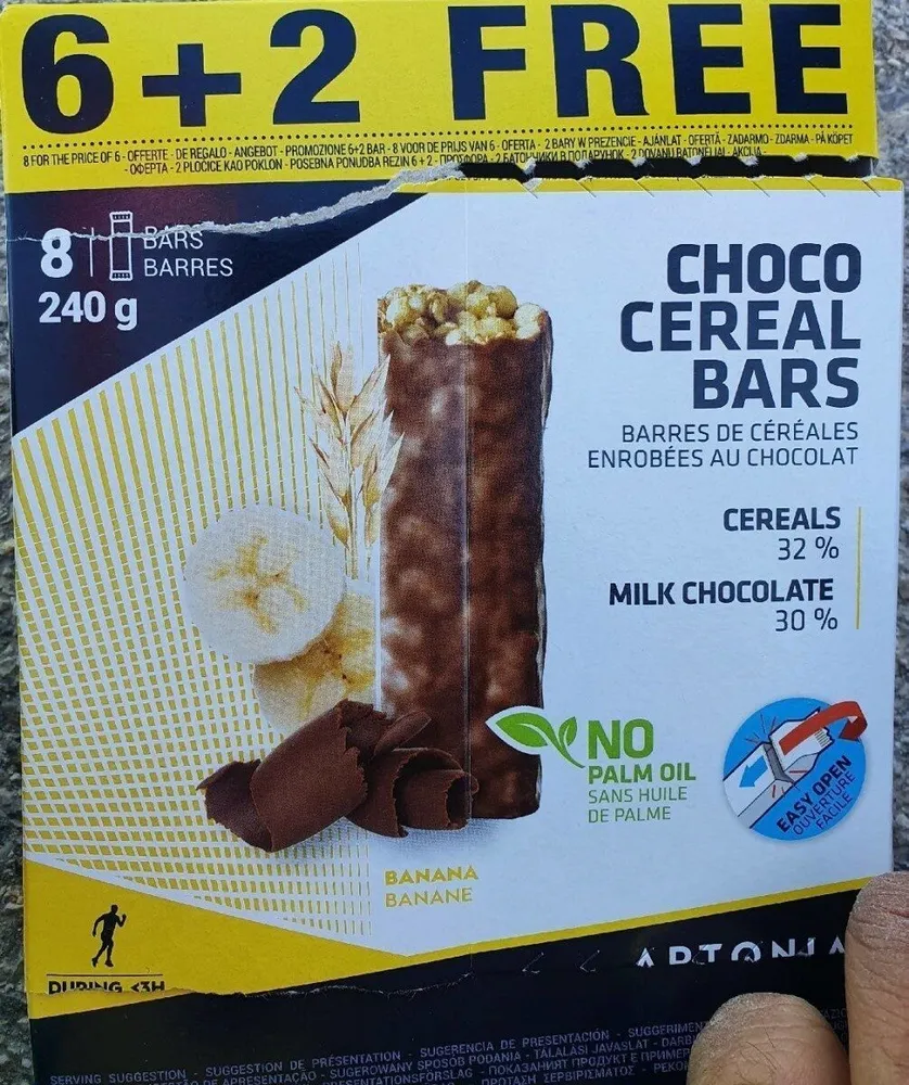 Choco cereal bars