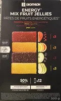 Mix energy fruit jellies x12
