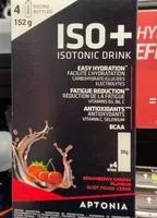 Iso+ strawberry cherry x4