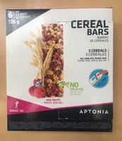 Barre Céréales Aptonia Fruits rouges
