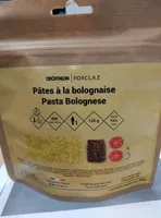 Plat lyophilisé - Pates a la bolognaise