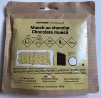 Muesli au chocolat