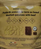 Purée de pomme de terre au boeuf