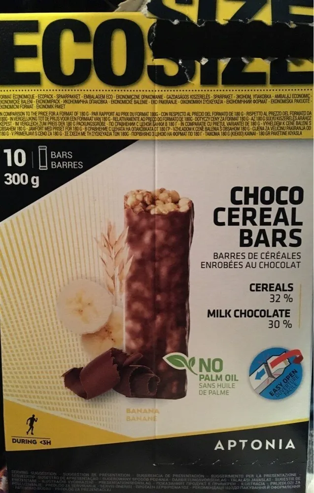 Choco cereal bars