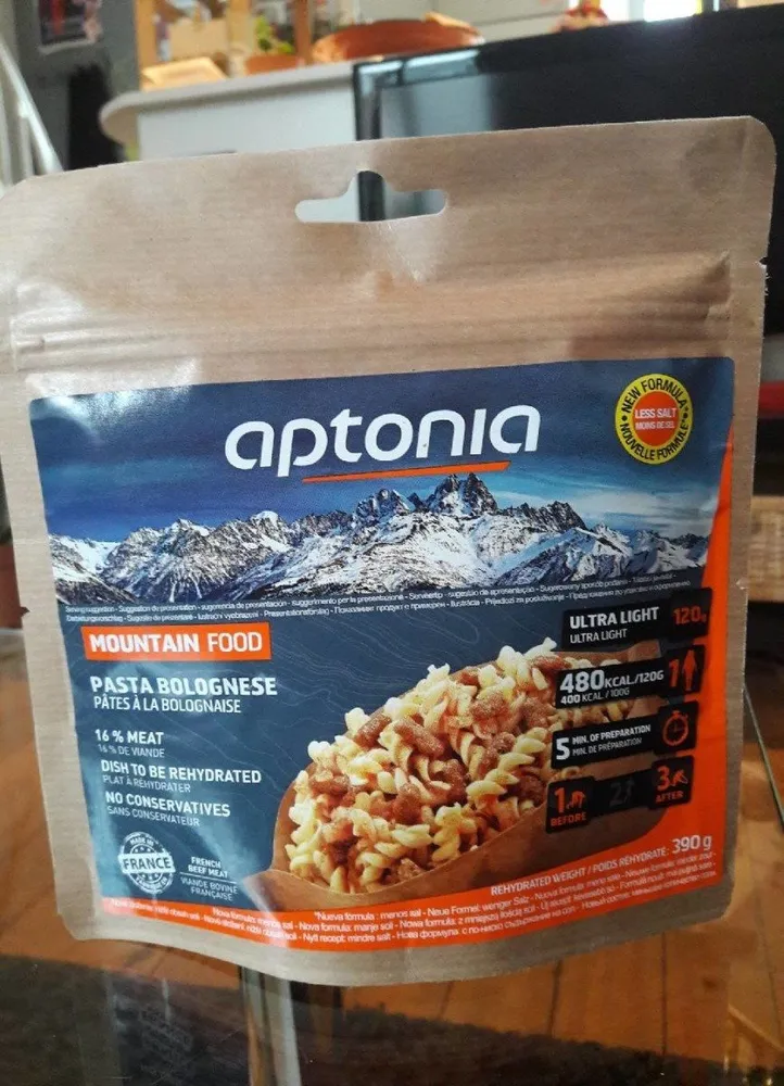 Pâtes à la bolognaise _ mountain food