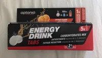 Energy Drink Tabs Orange Flavor